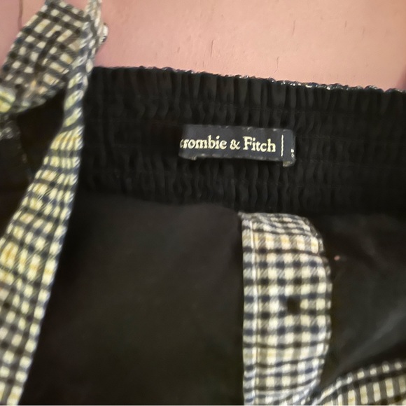 Abercrombie and Fitch Plaid Flannel Cropped Top - Picture 5 of 5
